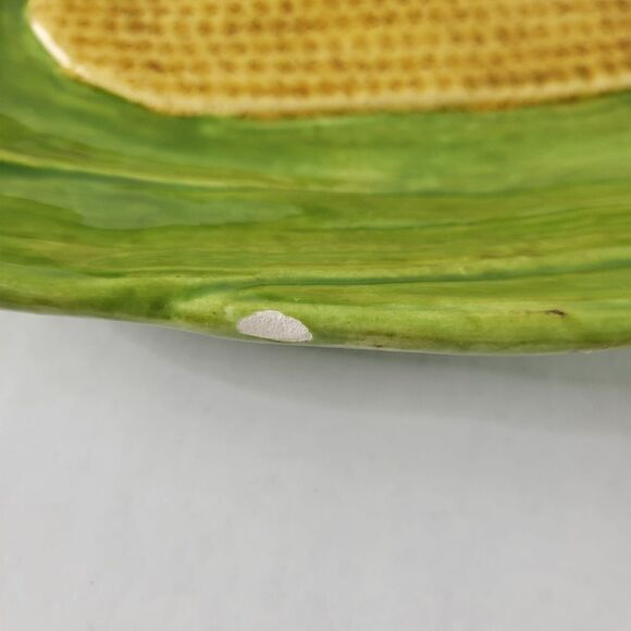 Handpainted Ceramic Corn‎ Platter - Picture 8 of 8